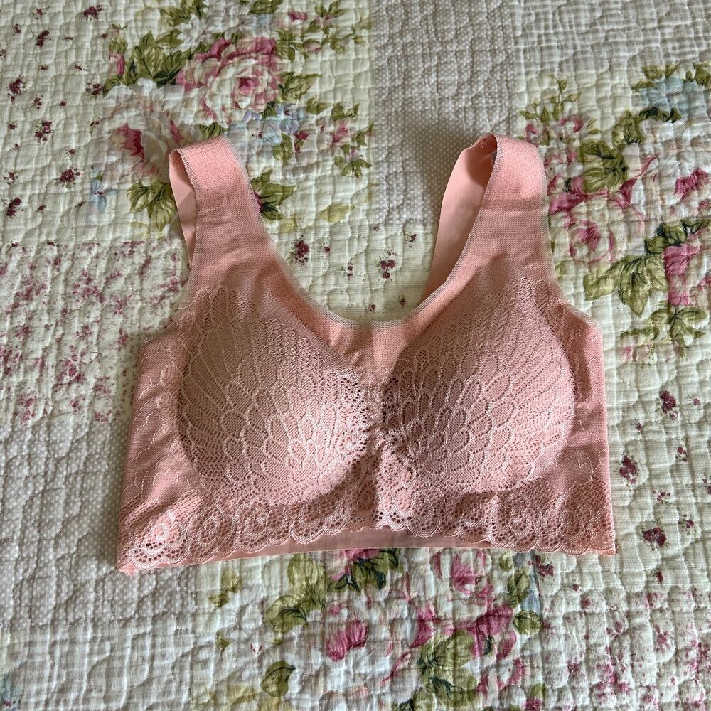 Pink Padded Bra